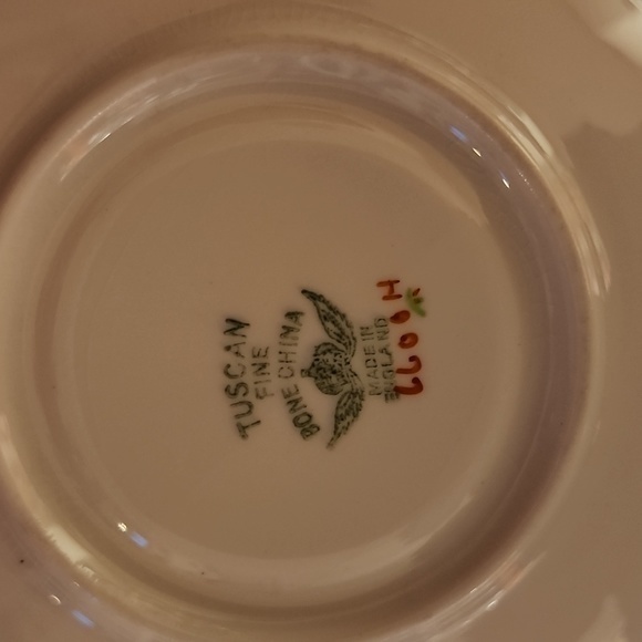 Tuscan fine bone china‎ cup an saucer England - Picture 8 of 8
